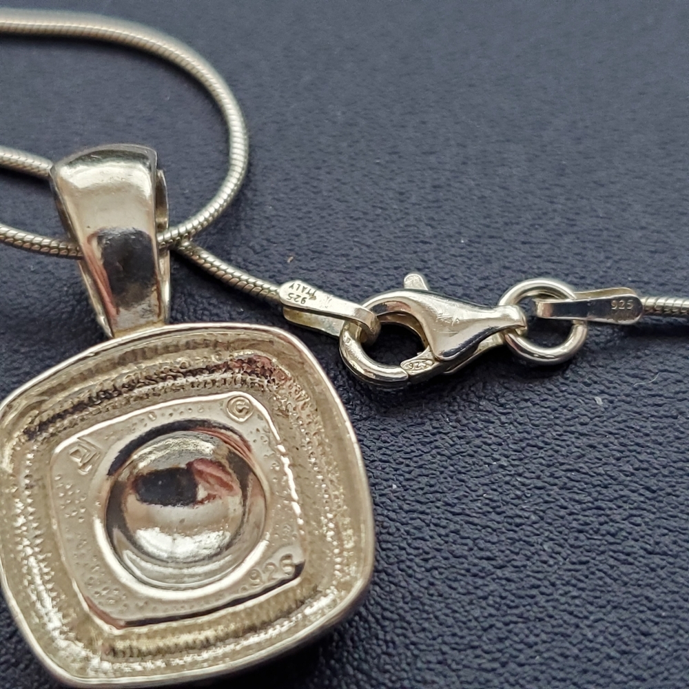 Silpada Sterling and Brass Two-Tone Necklace (Rare) - Picture 6 of 16